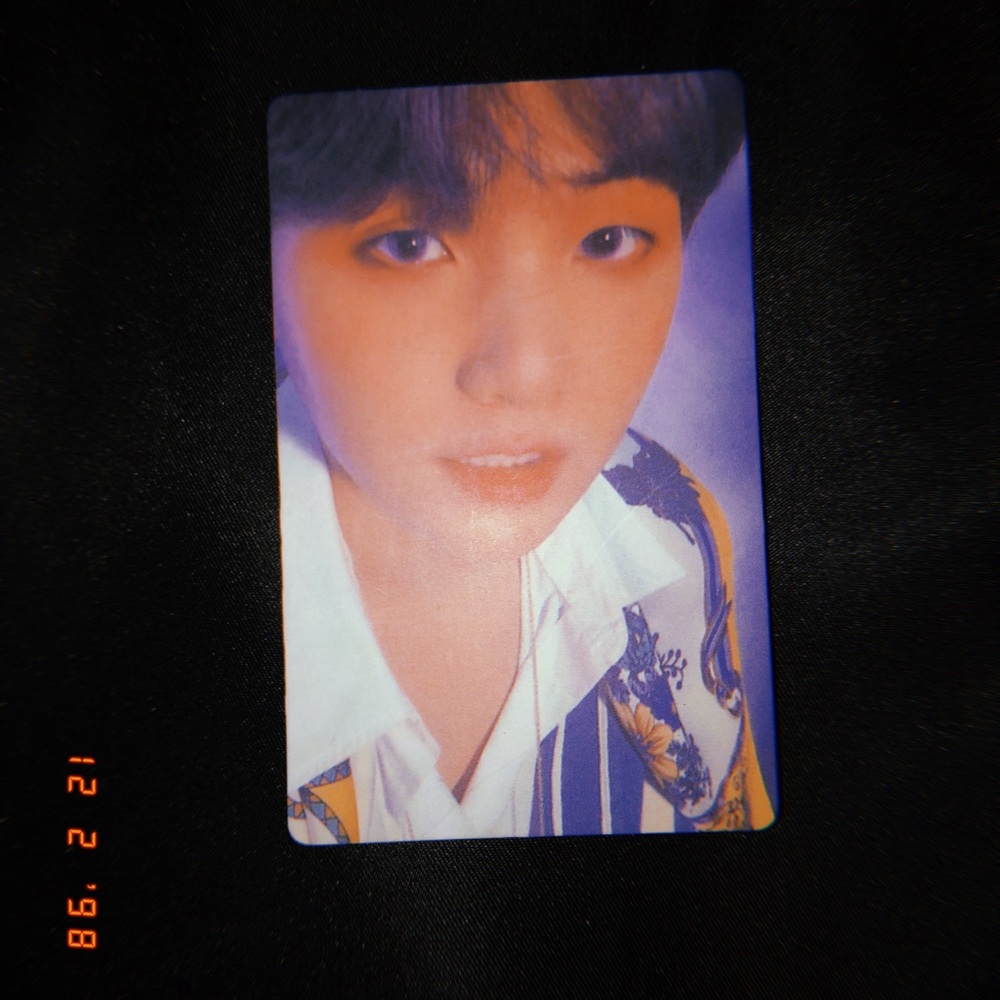 BTS Suga Persona Official Photocard